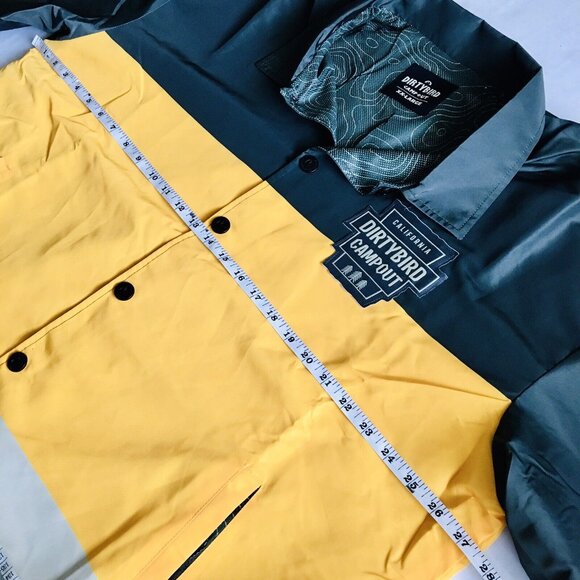 DIRTYBIRD RECORDS‎ California Campout Windbreaker Coach Jacket Men’s Size XXL - Picture 8 of 8